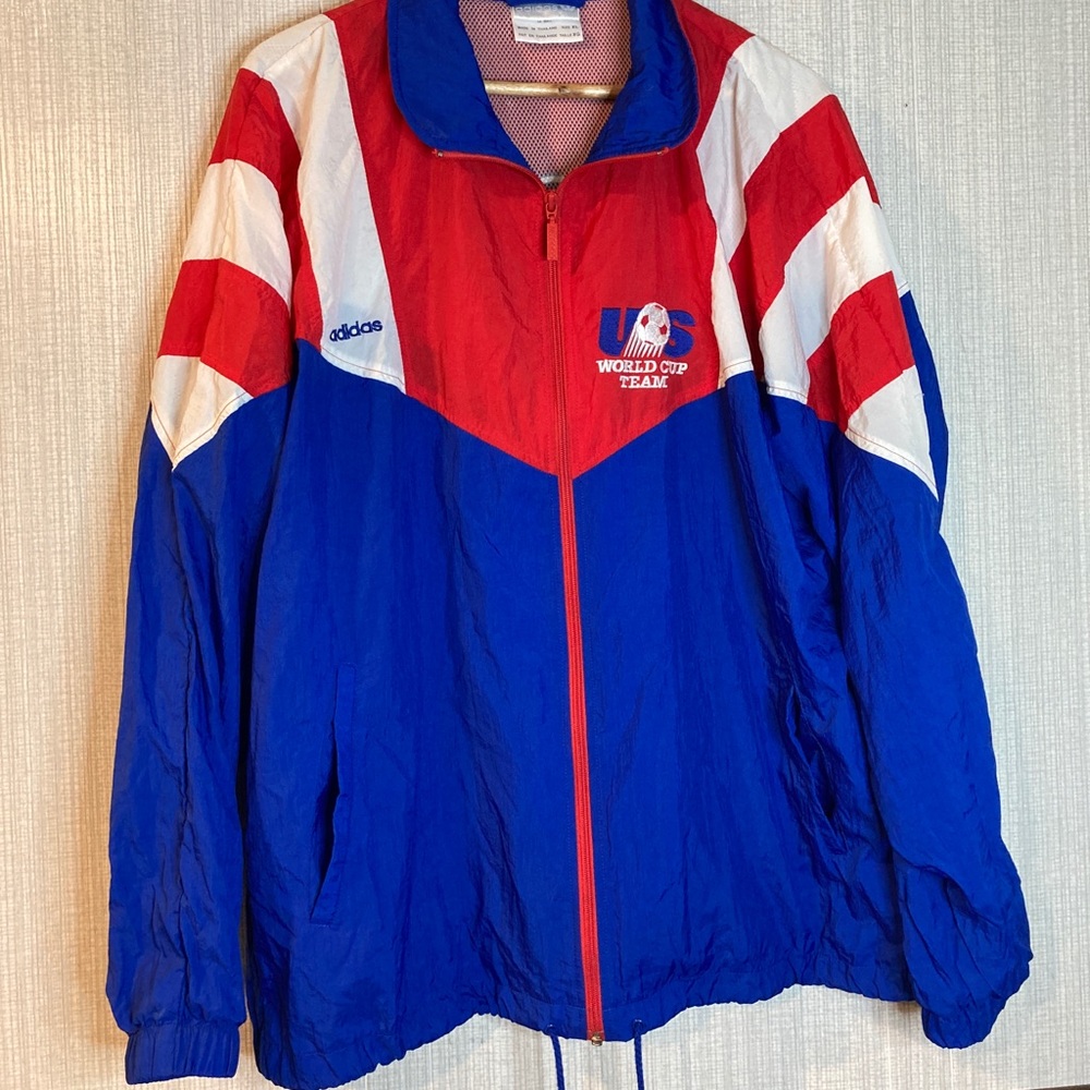 Adidas World Cup Team USA Soccer Windbreaker